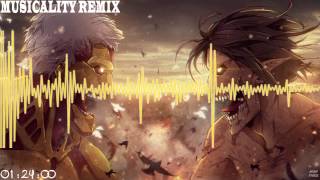 Attack on Titan Season 2 OP Hip HopTrap Remix  quotShinzou wo Sasageyoquot  Musicality Remix [upl. by Thoma]