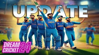 🔥 Dream Cricket 24 New Year Update  Amazing New Features [upl. by Winters]