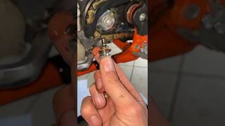 Ktm Exc 500 oil change after 152 mth🤔 shorts [upl. by Adiaz]