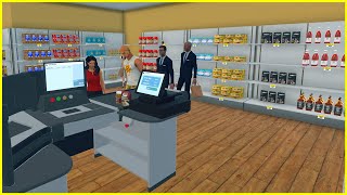 COMPREI TODOS OS PRODUTOS DISPONIVEL NO MERCADINHO E FICOU SHOW  SUPERMARKET SIMULATOR  prologue [upl. by Repooc830]