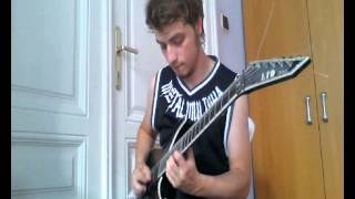 Five Finger Death Punch  Jekyll and Hyde solo cover with tabs [upl. by Yreffoeg]