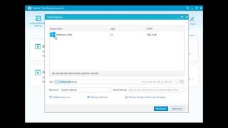 EaseUS Todo Backup Free Deutsche Anleitung 2016 [upl. by Allerim]