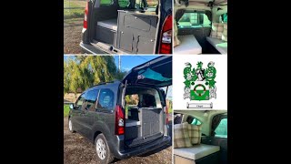 How to install a Citroen Berlingo Single Camper Conversion kit by Chapel Motorhomes [upl. by Gibbon]