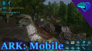 THERIZINOSAURUS TAMING HARVESTING MACHINE Ark Mobile Episode 23 [upl. by Ullyot]