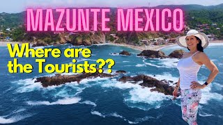 Mazunte  MEXICO  🇲🇽 WHY DON’T TOURISTS COME HERE Oaxaca Coast Playa Mazunte amp Beach Food [upl. by Janicki]