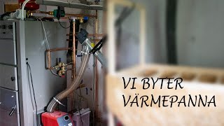 Vi byter värmepanna [upl. by Areemas]