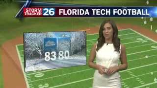 Florida Tech Alumna Angie Lassman Forecasts Saturdays Panther Football Season Opener [upl. by Gittle876]