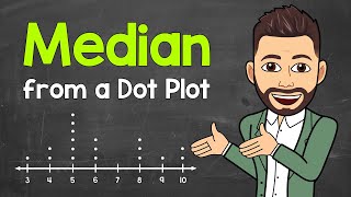 How to Find the Median from a Dot Plot  Math with Mr J [upl. by Hibbert]