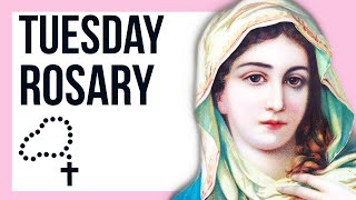 TUESDAY  SORROWFUL  Follow Along Rosary 15 Minute  SPOKEN ONLY [upl. by Bean]