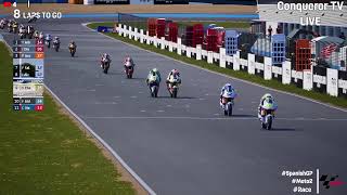 Race Moto2 Jerez Spanish Grand Prix 2024 SpanishGP [upl. by Lehplar]