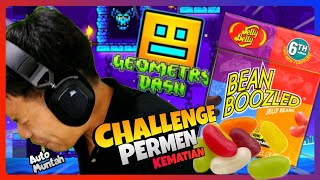 CHELENG MAEN BOCIL GEOMERTY DASH KALAU GAGAL MAKAN PERMEN SUPER BUSUK amp ENDINGNYA Geometry Dash [upl. by Alaik]