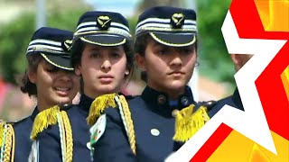 ЖЕНСКИЕ ВОЙСКА АЛЖИРА ★ WOMENS TROOPS OF ALGERIA ★ Military parade [upl. by Casimir]