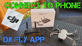 KAKO POVEZATI DJI DRON SA TELEFONOM APP DJI FLYHow to connect dron with phone [upl. by Kylen]