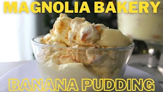 Magnolia Bakerys Creamy Banana Pudding Recipe [upl. by Grissom543]