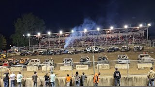 Pinckneyville IL Demo Derby April 27th 2024 full size [upl. by Enairb]