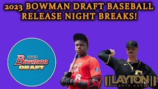 Bowman Draft Release Night w LSC [upl. by Northey]