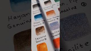 Watercolor shimmering paints ✨ watercolor creative [upl. by Enerol]