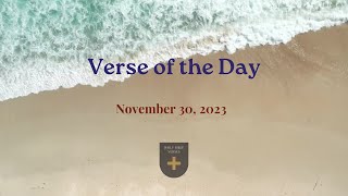 Bible Verse of the Day  November 30 2023 verseoftheday dailybibleverses bible [upl. by Itsym640]