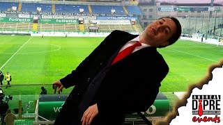 Incredibile Allo stadio Tardini mettono il Pettinero in onore di Andrea Diprè [upl. by Aiyt494]