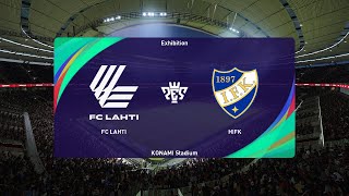 FC Lahti vs HIFK 30052023 Suomen Cup  Finnish Cup PES 2021 [upl. by Johst720]