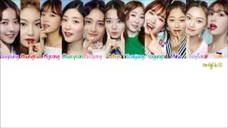 IOI 아이오아이  소나기 Downpour Color Coded Lyrics [upl. by Alurd]