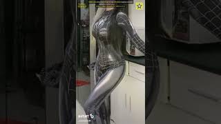 Rate the Best Spiderwoman Spidergirl Cosplay Costume  1000 Likes TikTok Sexy Dance Contest 🕷️💰 [upl. by Atwahs]