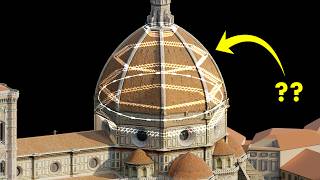 How Was the Worlds Biggest Dome Built  Florence Cathedral [upl. by Ansell588]