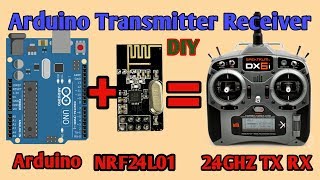 Arduino NRF24L01 transitter receiver project  NRF24L01 2 4GZ tutorial  Arduino Wireless RF Tx Rx [upl. by Ecirtam]