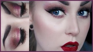 Seductive Pink Makeup Tutorial ı Evelina Hellman [upl. by Neilson220]