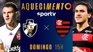 VASCO X FLAMENGO  AQUECIMENTO AO VIVO E COM IMAGENS  BRASILEIRÃO 2024  live  sportv [upl. by Allemahs298]