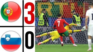 Slovenia vs Portugal penalty shootout EURO 2024 [upl. by Purse]