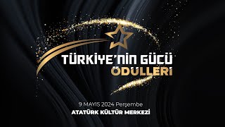 TÜRKİYENİN GÜCÜ ÖDÜLLERİ CANLI YAYIN [upl. by Haelam]