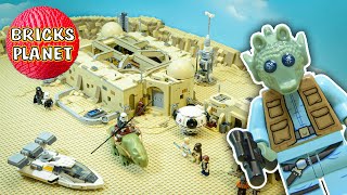 LEGO Star Wars 75290 Mos Eisley Cantina™  Stop Motion Review [upl. by Eireva641]