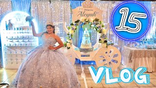 Aleyah Quinceanera VLOG [upl. by Nylkoorb]