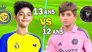 RONALDO Jr vs Thiago MESSI  sur Fc24  😲 Ronaldo Jr met un arcenciel à Thiago Messi [upl. by Waldos950]