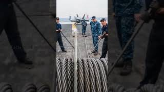 How Does Jet Land On An Aircraft Carrier [upl. by Aliwt]