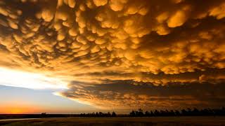 4K Incredible mammatus cloud timelapse  StormLapse [upl. by Cherice]