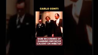 CARLO CONTI  WIRETAP RECORDING OF BRONX GAMBINO ENFORCER gambinofamily [upl. by Yenar534]