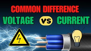 Voltage and Current Explained  Difference between Voltage and Current [upl. by Lester]