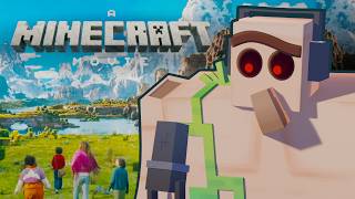 Golem REACTS to the Minecraft Trailer REAL [upl. by Alial]