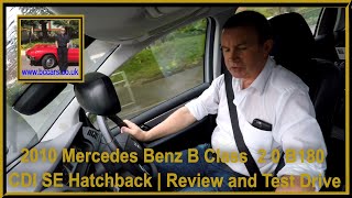 2010 Mercedes Benz B Class 2 0 B180 CDI SE Hatchback  Review and Test Drive [upl. by Asilehs203]