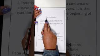 Alliteration the figure of speech with examples  Bookalooza  youtubeshorts [upl. by Chelsea]