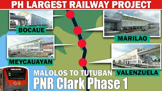 NSCR  Largest Railway Project in the Philippines [upl. by Nylrats]