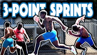 3Point Sprint Workout ft Marvin BracyWilliams [upl. by Comethuauc]