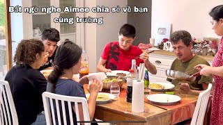 Hậu sinh nhật Aimee cùng các bạn Mai bất ngờ khi nghe Aimée bạn cùng trường Mai le cuộc sống Pháp [upl. by Namzaj]