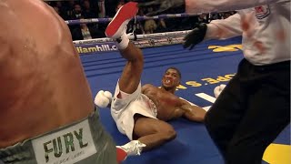 Anthony Joshua vs Wladimir Klitschko KNOCKOUT  Full Fight Highlights  every best punch [upl. by Ahsinel]