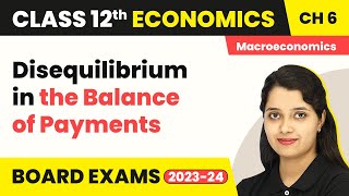 Disequilibrium in the Balance of Payments  Open Economy Macroeconomics  Class 12 Macroeconomics [upl. by Elburt808]