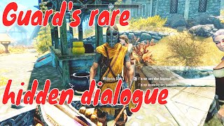 Nazeems death and guards rare hidden dialogue Skyrim Special Edition [upl. by Methuselah]