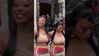 Clermont Twins attend the Jean Paul Gaultier Haute Couture by Dossena show at Paris Fashion Week [upl. by Nodnek21]