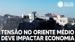 Tensão no Oriente Médio deve impactar economia mundial [upl. by Karee915]